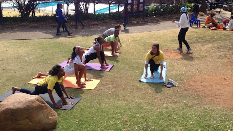 La prácticas de Yoga Hata en el campus universitario